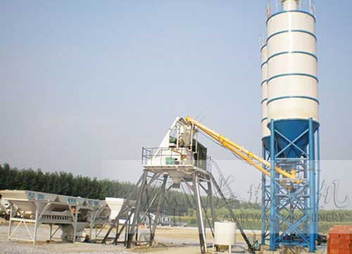 開個(gè)hzs25混凝土攪拌站多少錢