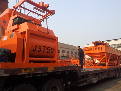 JS750主機攪拌站產(chǎn)量