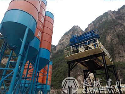 HZS75型混凝土攪拌站