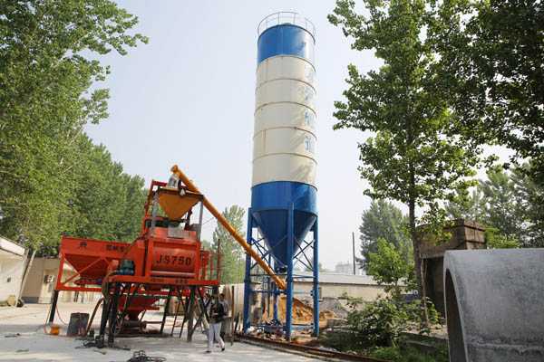 JS750商混攪拌站
