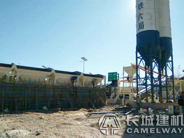 大型混凝土攪拌站