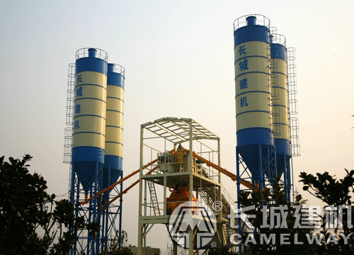 工地施工現(xiàn)場(chǎng)自建小型攪拌站