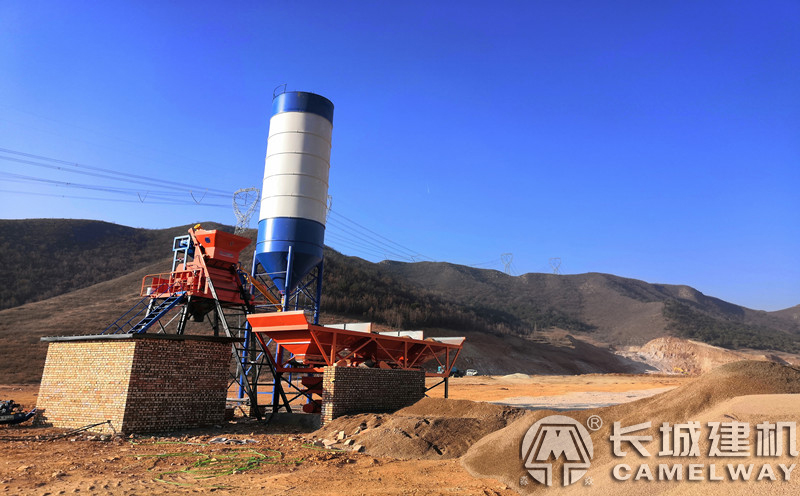 長(zhǎng)城建機(jī)750攪拌站
